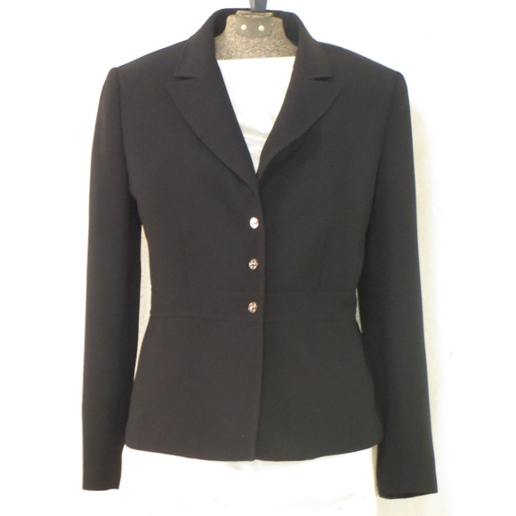 Tahari Three Button Professional Blazer - Picture 1 of 3